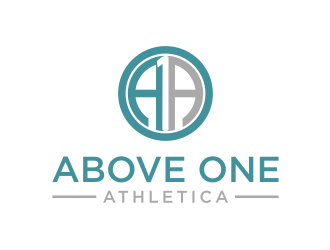 Above One Athletica logo design by ora_creative