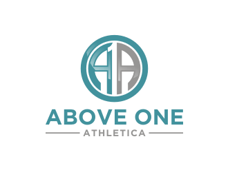 Above One Athletica logo design by ora_creative