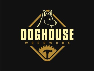 Doghouse Woodworx logo design by maspion