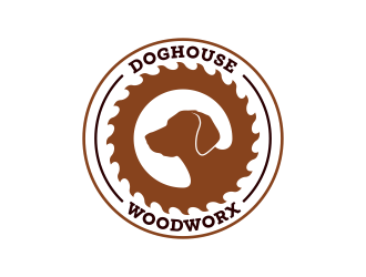 Doghouse Woodworx logo design by ekitessar