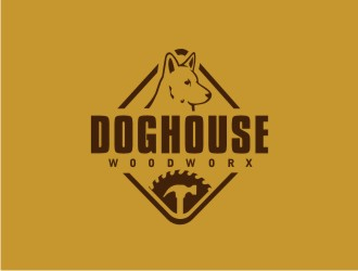 Doghouse Woodworx logo design by maspion