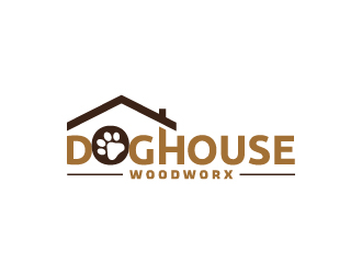 Doghouse Woodworx logo design by gateout