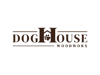 Doghouse Woodworx logo design by gateout