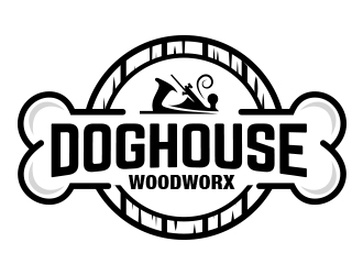 Doghouse Woodworx logo design by adm3