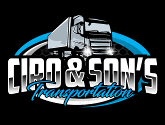 Ciro & Son’s Transportation logo design by ElonStark