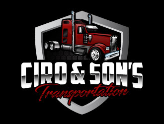 Ciro & Son’s Transportation logo design by daywalker
