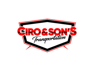 Ciro & Son’s Transportation logo design by Erasedink