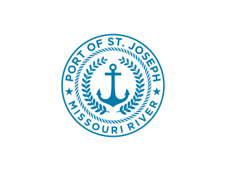 Port of St. Joseph logo design by oke2angconcept
