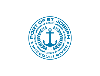 Port of St. Joseph logo design by oke2angconcept