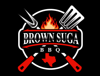 Brown Suga BBQ logo design by czars