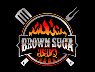 Brown Suga BBQ logo design by jaize