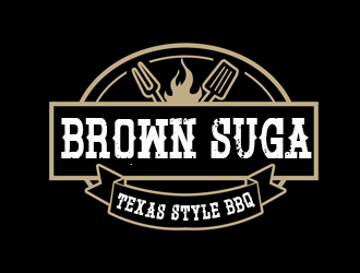 Brown Suga BBQ logo design by kunejo