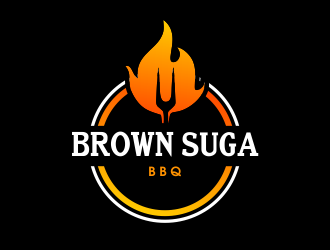 Brown Suga BBQ logo design by JessicaLopes