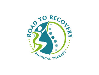 Road to Recovery Physical Therapy logo design by Webphixo