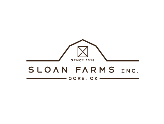 Sloan Farms Inc. logo design by Beyen