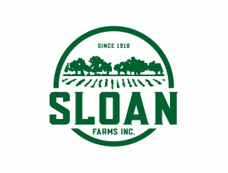 Sloan Farms Inc. logo design by Alfatih05