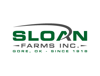 Sloan Farms Inc. logo design by akilis13