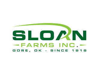 Sloan Farms Inc. logo design by akilis13