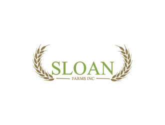 Sloan Farms Inc. logo design by Saraswati