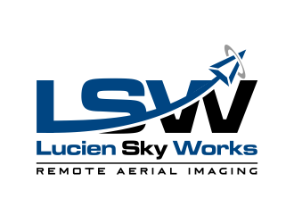 Lucien Sky Works logo design by Gopil