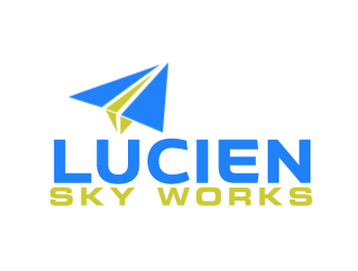 Lucien Sky Works logo design by ElonStark