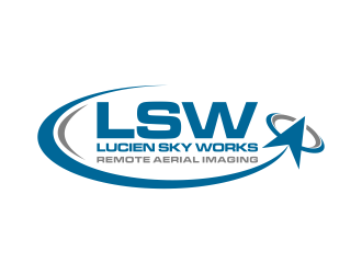 Lucien Sky Works logo design by Humhum
