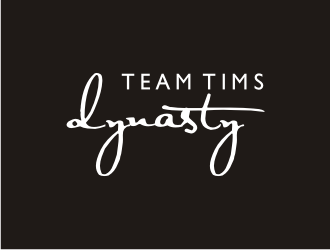 Team Tims dynasty logo design by Artomoro