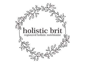 holistic brit - registered holistic nutritionist (RHN) logo design by Franky.