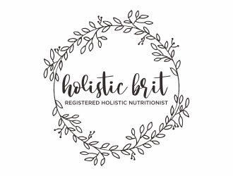 holistic brit - registered holistic nutritionist (RHN) logo design by Franky.
