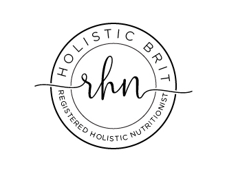 holistic brit - registered holistic nutritionist (RHN) logo design by Creativeminds