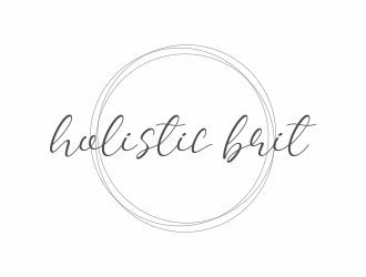 holistic brit - registered holistic nutritionist (RHN) logo design by hopee