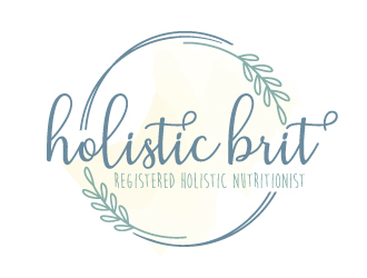holistic brit - registered holistic nutritionist (RHN) logo design by jaize