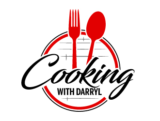 CookingwithDarryl logo design by ElonStark