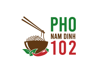 PHO NAM DINH 102 logo design by sakarep