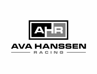 AHR.   Ava Hanssen Racing logo design by christabel