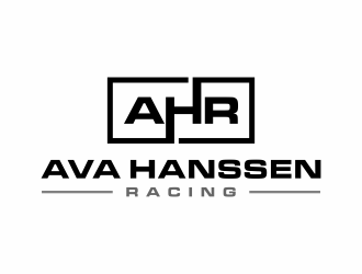 AHR.   Ava Hanssen Racing logo design by christabel