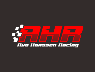 AHR.   Ava Hanssen Racing logo design by lintinganarto