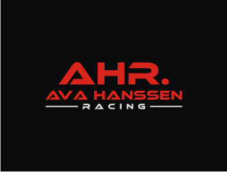 AHR.   Ava Hanssen Racing logo design by KQ5