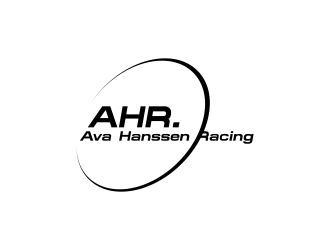 AHR.   Ava Hanssen Racing logo design by Msinur