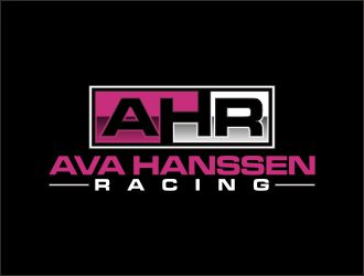 AHR.   Ava Hanssen Racing logo design by josephira