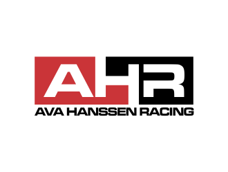 AHR.   Ava Hanssen Racing logo design by oke2angconcept