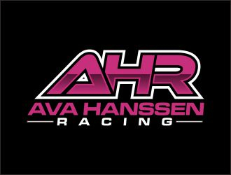 AHR.   Ava Hanssen Racing logo design by josephira