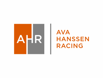 AHR.   Ava Hanssen Racing logo design by ozenkgraphic