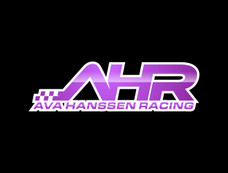 AHR.   Ava Hanssen Racing logo design by qonaah