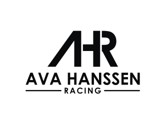 AHR.   Ava Hanssen Racing logo design by ora_creative