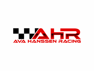 AHR.   Ava Hanssen Racing logo design by vostre