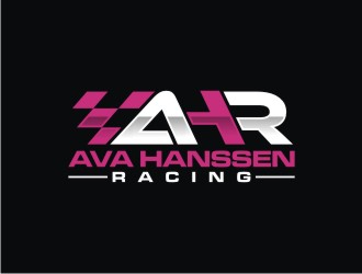AHR.   Ava Hanssen Racing logo design by josephira