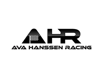 AHR.   Ava Hanssen Racing logo design by twomindz