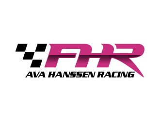 AHR.   Ava Hanssen Racing logo design by cintoko
