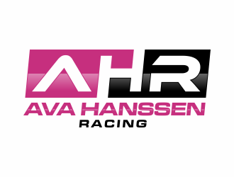 AHR.   Ava Hanssen Racing logo design by Franky.